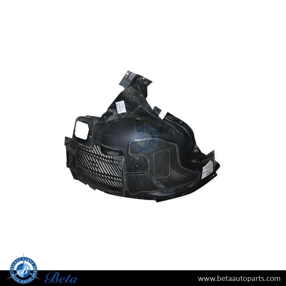 Left Side Front Wheel Fender Liner - Front Half for BMW X5 F15 2014-2018 models, Part Number 51717290853