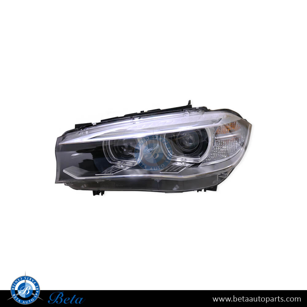 Left Side Headlamp Bixenon with HID for BMW X5/X6 F15/F16 2014-2019 models, Part Number 63117317101