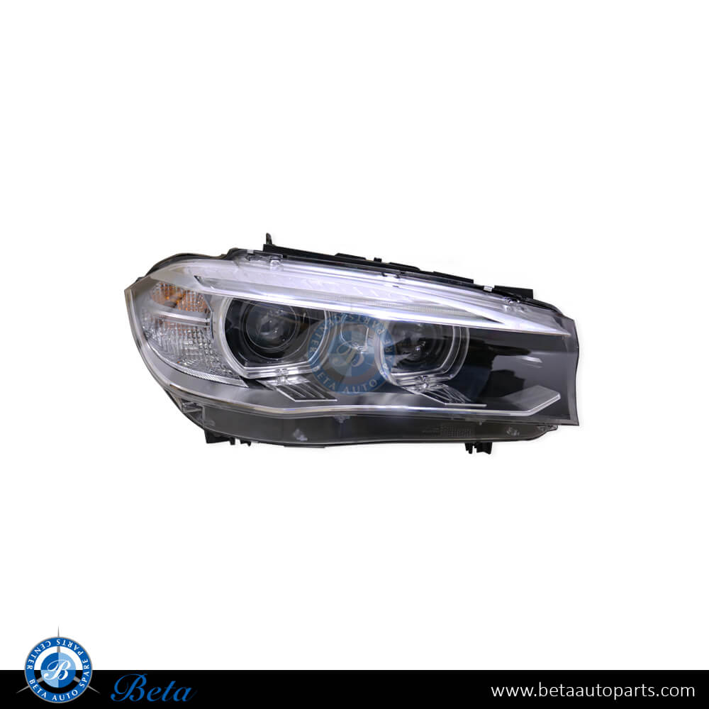 Right Side Headlamp Bixenon with HID for BMW X5/X6 F15/F16 2014-2019 models, Part Number 63117317102