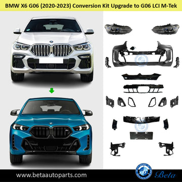 BMW X6 G06 (2020-2023), Body Kit Conversion Upgrade to G06 LCI M-Tek