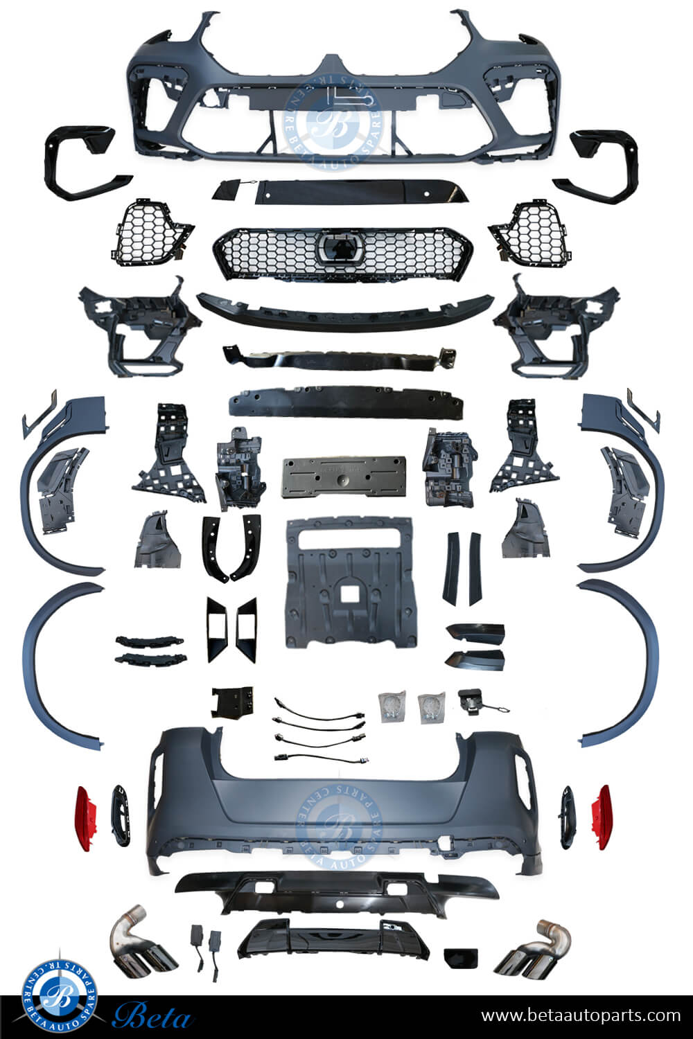 Body Kit M look for BMW X6 G06 2020-Up models