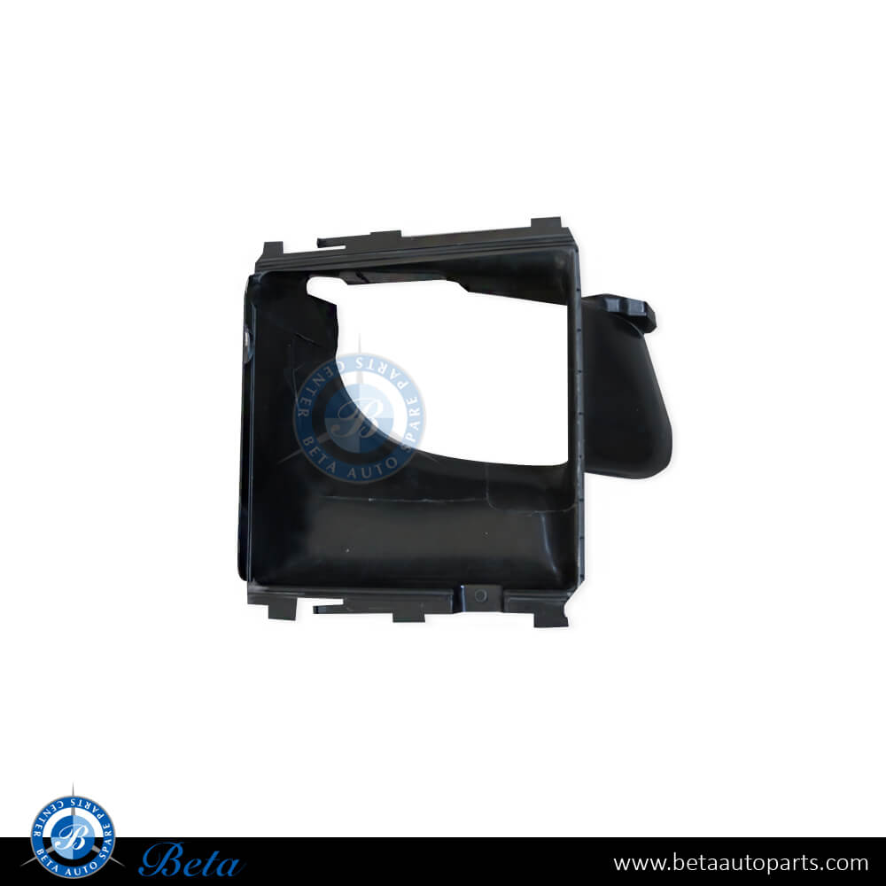 Left Side Air Duct for Porsche Cayenne 2007-2010 models, Part Number 95557557150