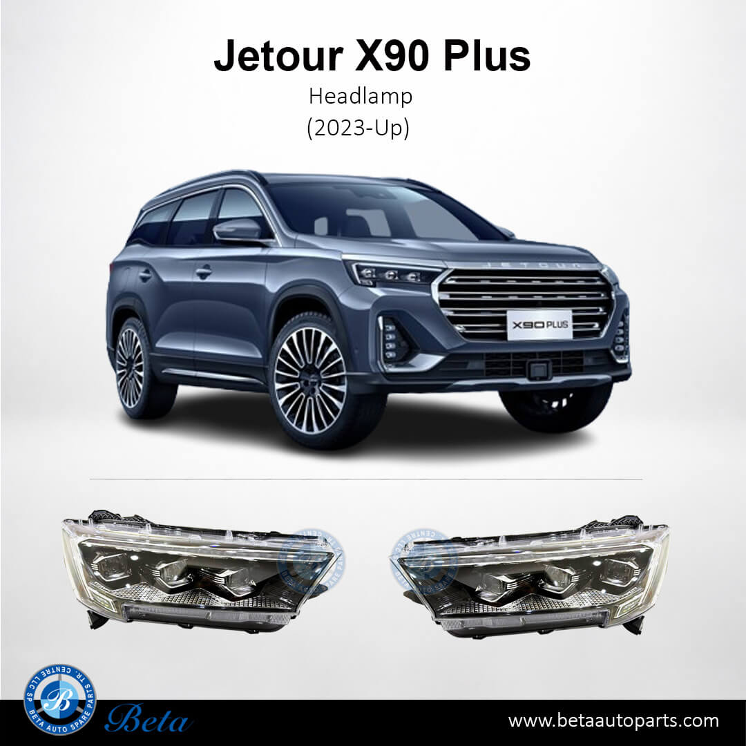Left Side Headlamp for Jetour X90 Plus 2023-Up models, Part Number F08-4421010F