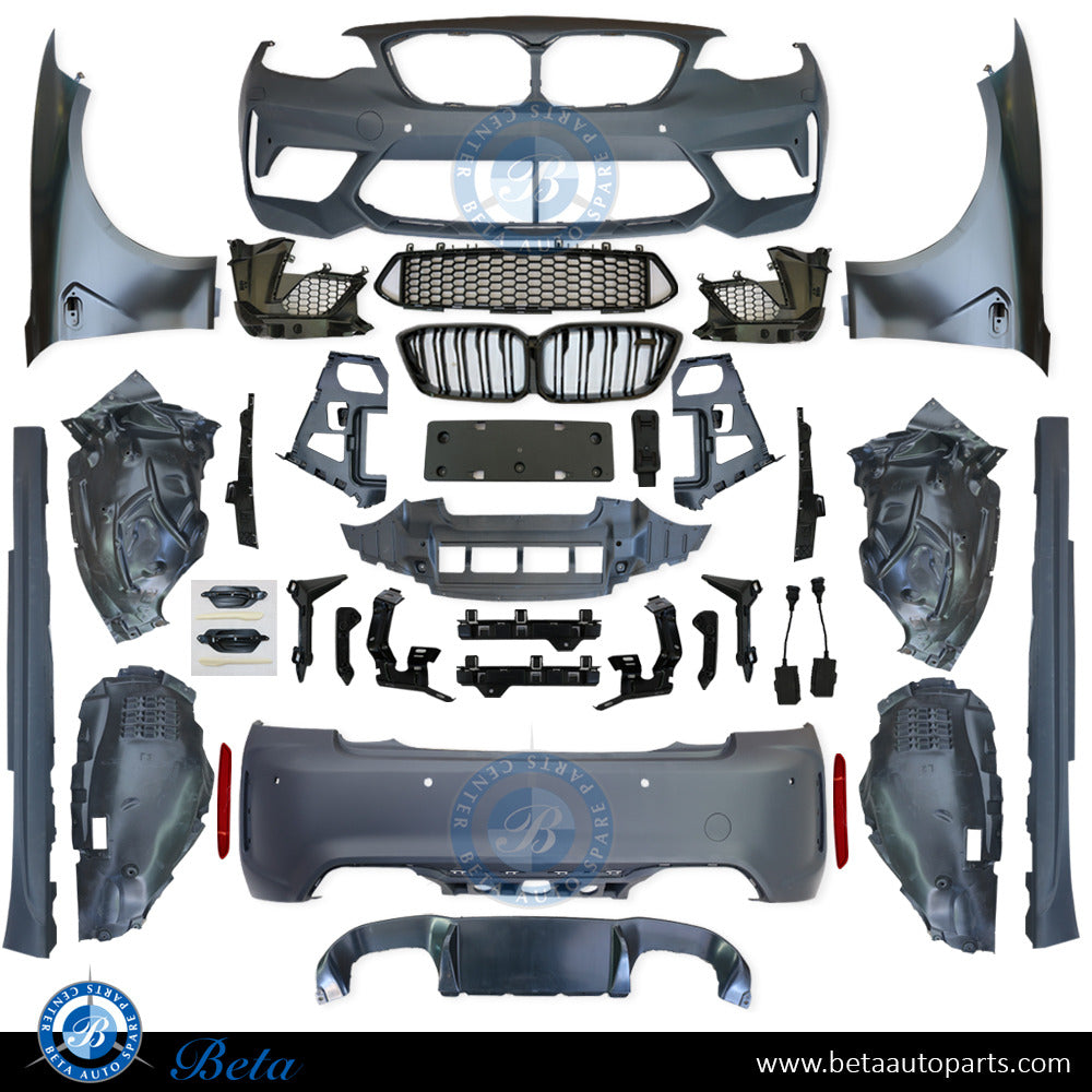 Body Kit Upgrade to M2C look for Wide Body for BMW 2 Series F22 2014-2019 models