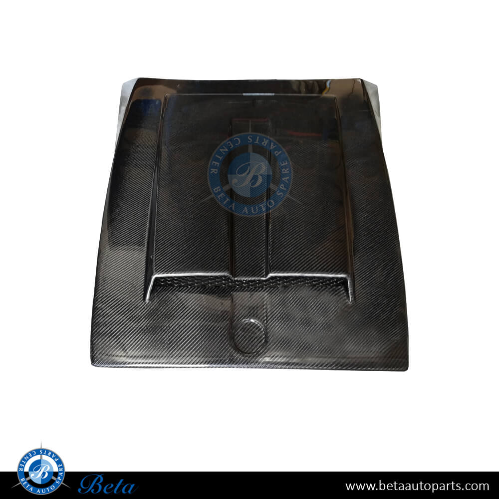 Hood scoop BBS look Carbon for Mercedes G-Class W463 2018-Up models, Part Number 4638802700