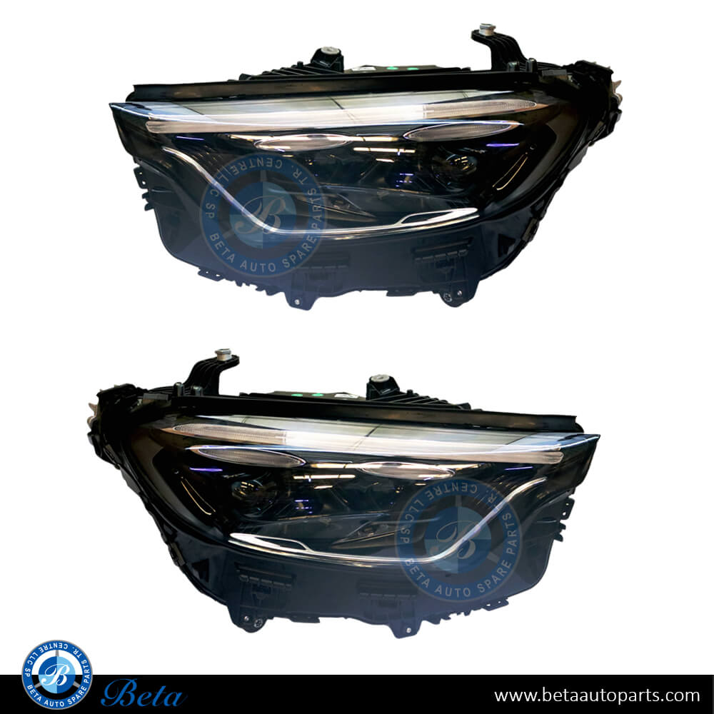 Headlamp Upgrade from Static to Dynamic LED for Mercedes GLC-Class X254 / C254 2023-Up models, Part Number 2549063901 / 2549064001