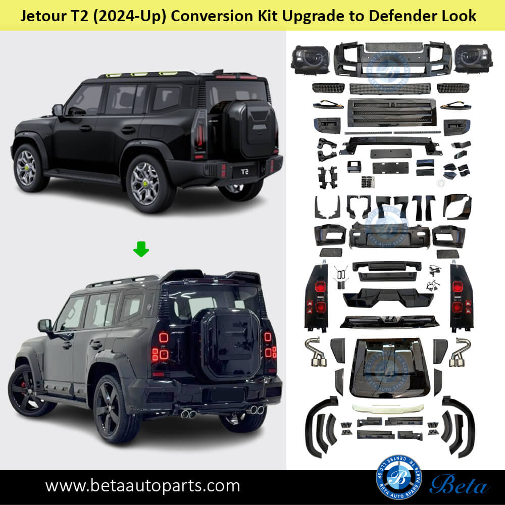 Body Kit Conversion Upgrade to Defender Look for Jetour T2 2024-Up models