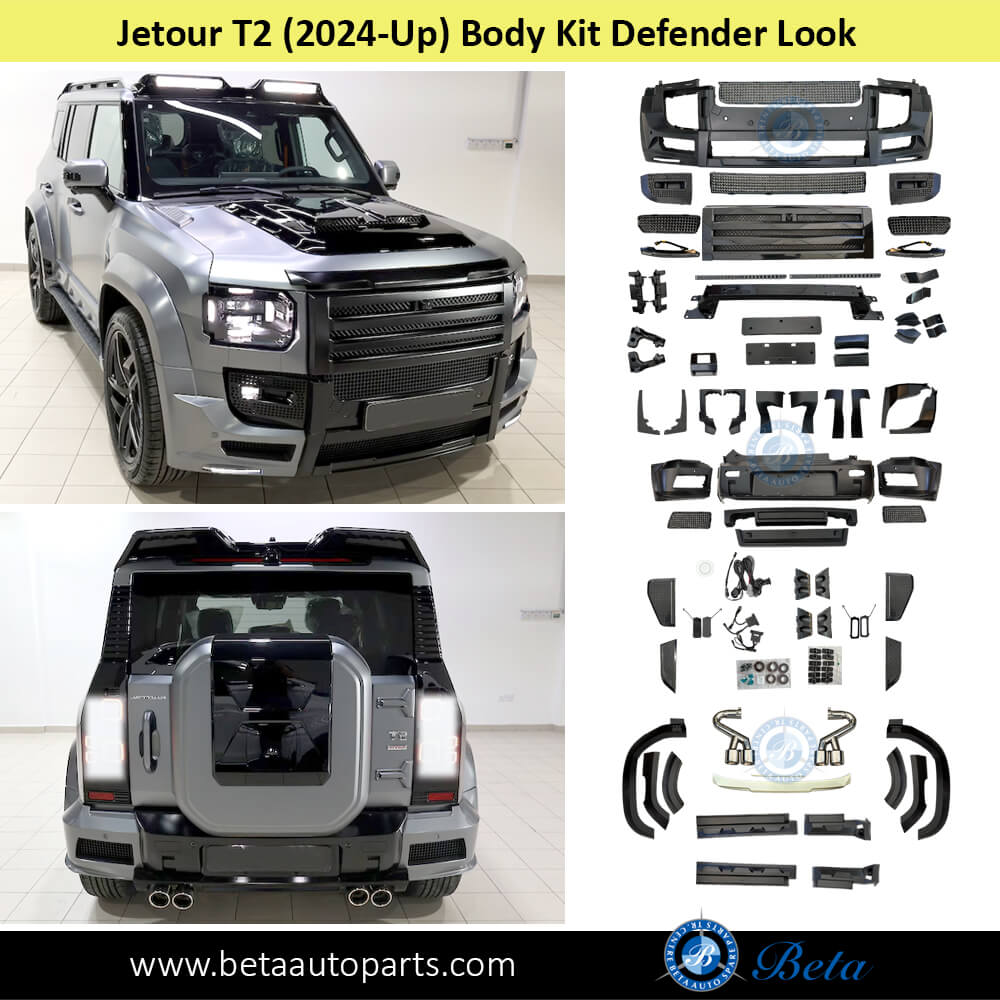 Jetour T2 Body Kit Defender Look 2023 – Beta Auto Spare Parts Centre