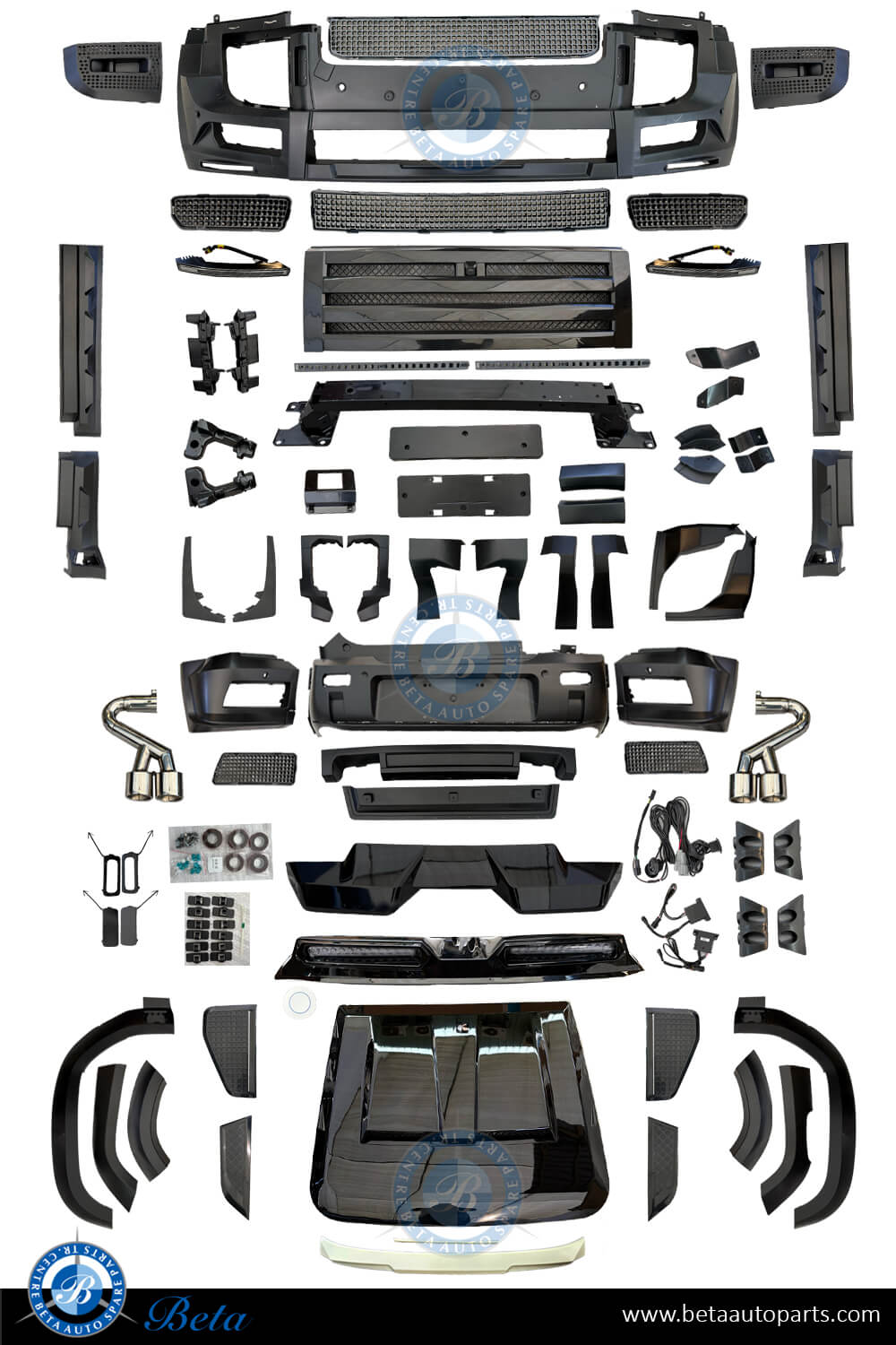 Jetour T2 (2023-Up), Body Kit Defender Look, China