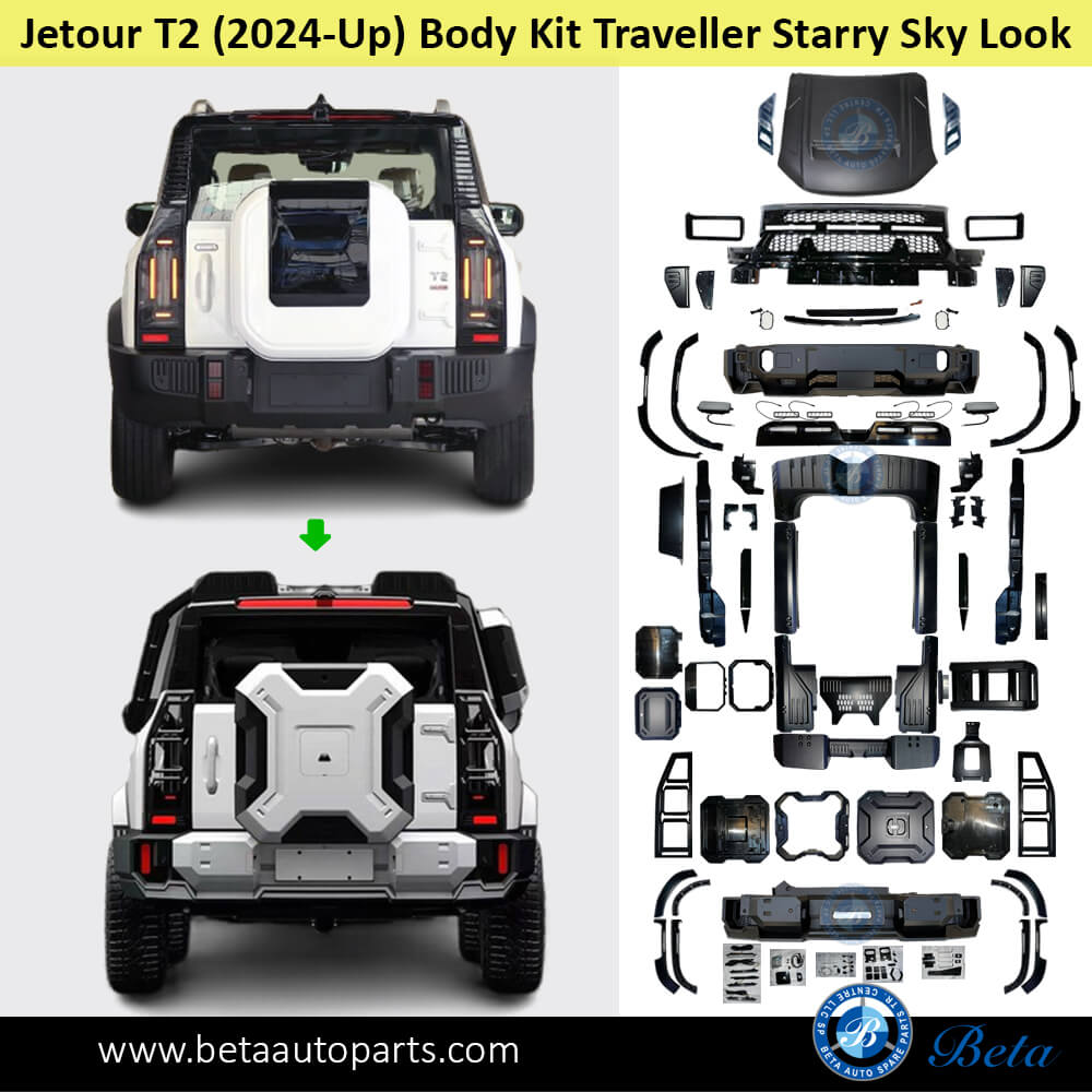 Jetour T2 (2024-Up), Body Kit Traveller Starry Sky Look, China – Beta ...