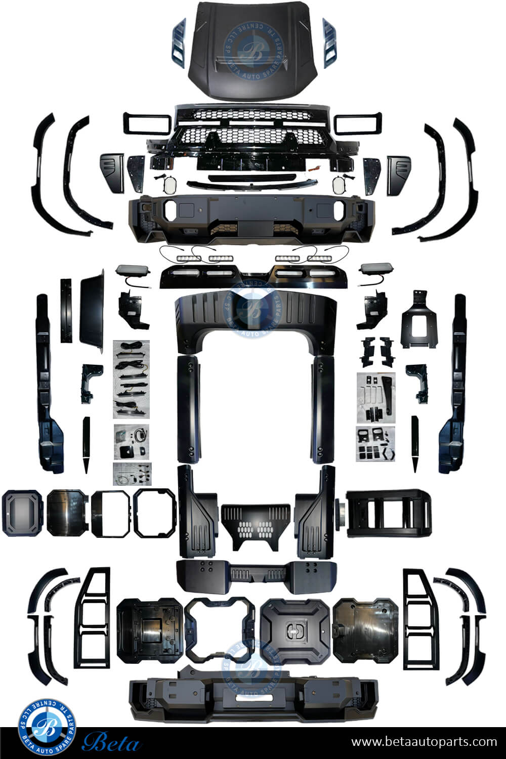 Body Kit Traveller Starry Sky Look for Jetour T2 2024-Up models