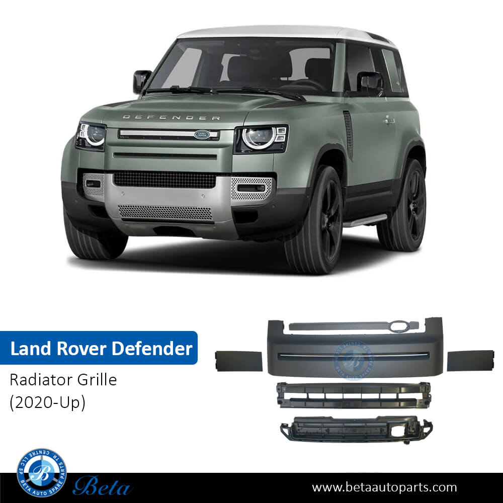 Radiator Grille for Land Rover Defender 2020-Up models, Part Number LR132812