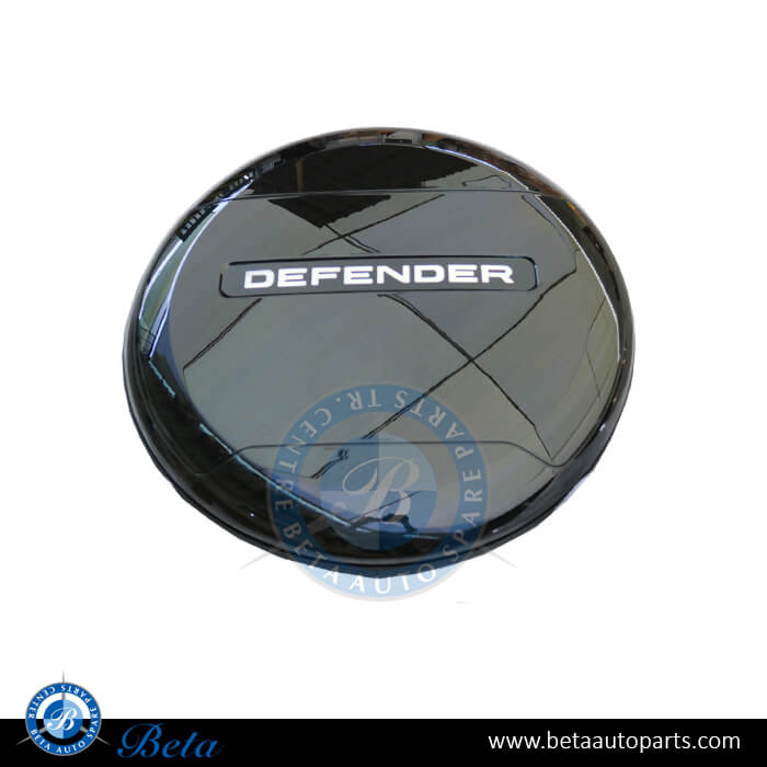 Spare Wheel Cover Black Color for Land Rover Defender 2020-Up models, Part Number VPLEW0130