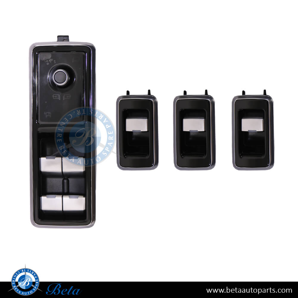 Window Switches Upgrade To 2018 Look for Range Rover Vogue/Sport 2013-2017 models, Part Number LR034932 / LR034811