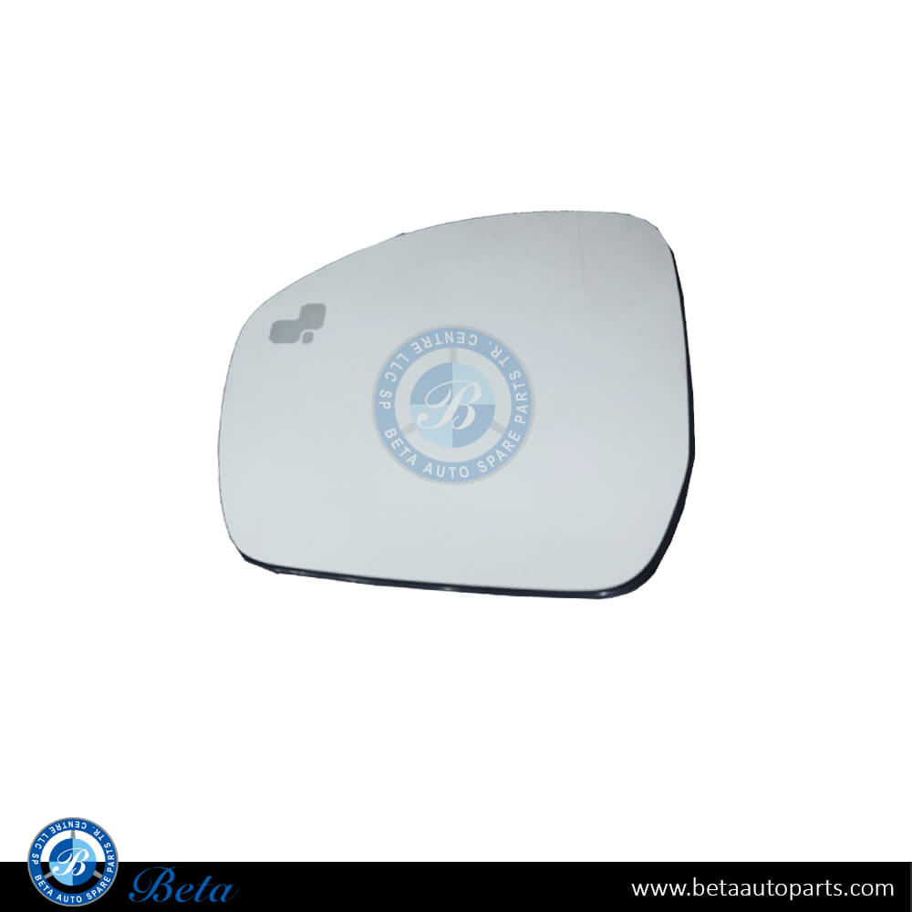 Left Side Side Mirror Glass with Blind Spot for Range Rover Vogue / Sport 2013-2022 models, Part Number LR035063