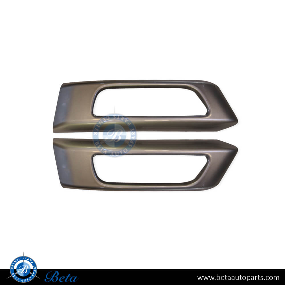 Fog Lamp Cover Outer Silver Color for Range Rover Sport 2013-2017 models, Part Number LR045048/LR045049