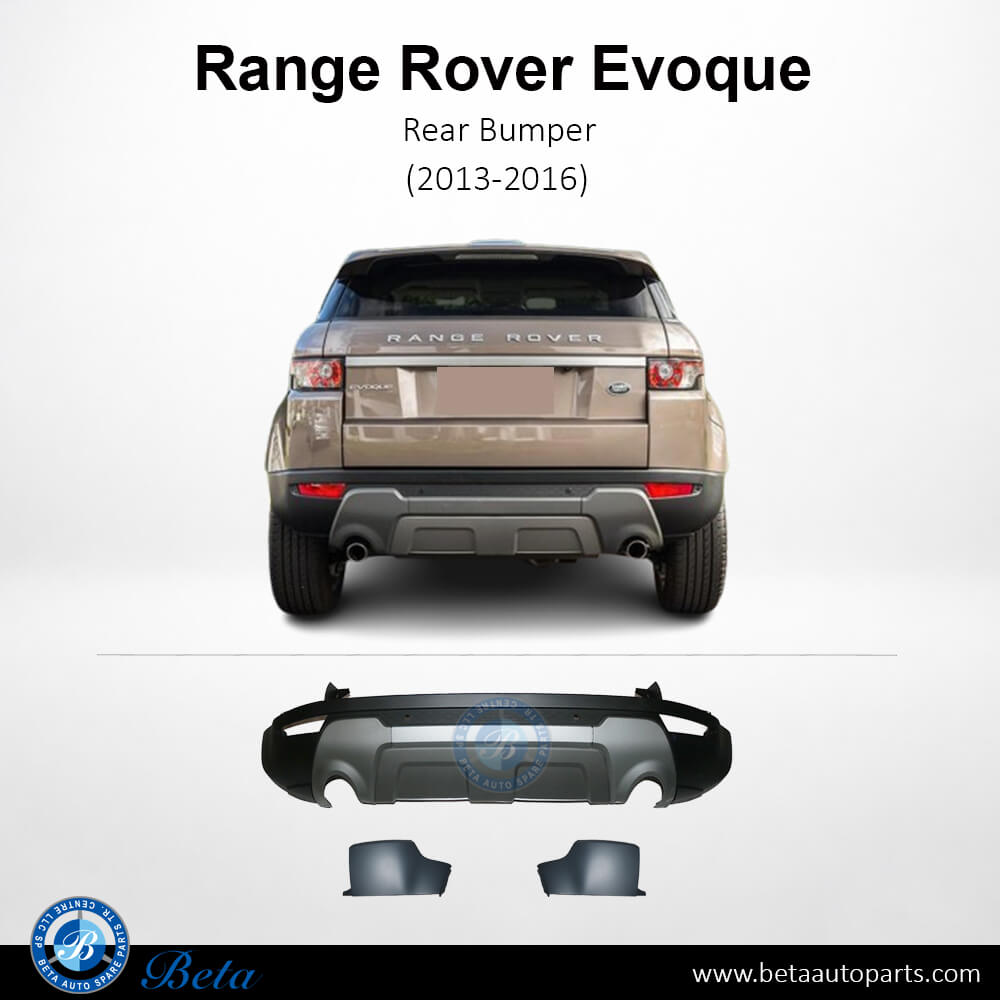 Range Rover Evoque (2013-2016), Rear Bumper, China, LR058060