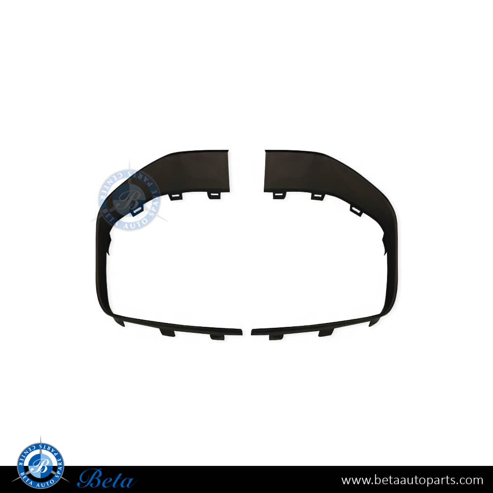 Fog Lamp Cover Mouldings for Range Rover Evoque 2016-2018 models, Part Number LR079387/LR079375