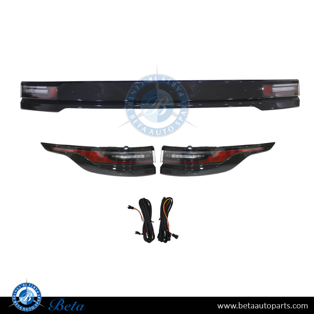 Tail Lamp Upgrade to 2024 Look for Range Rover Velar 2017-2023 models, Part Number LR111108 / LR111106 / LR093450
