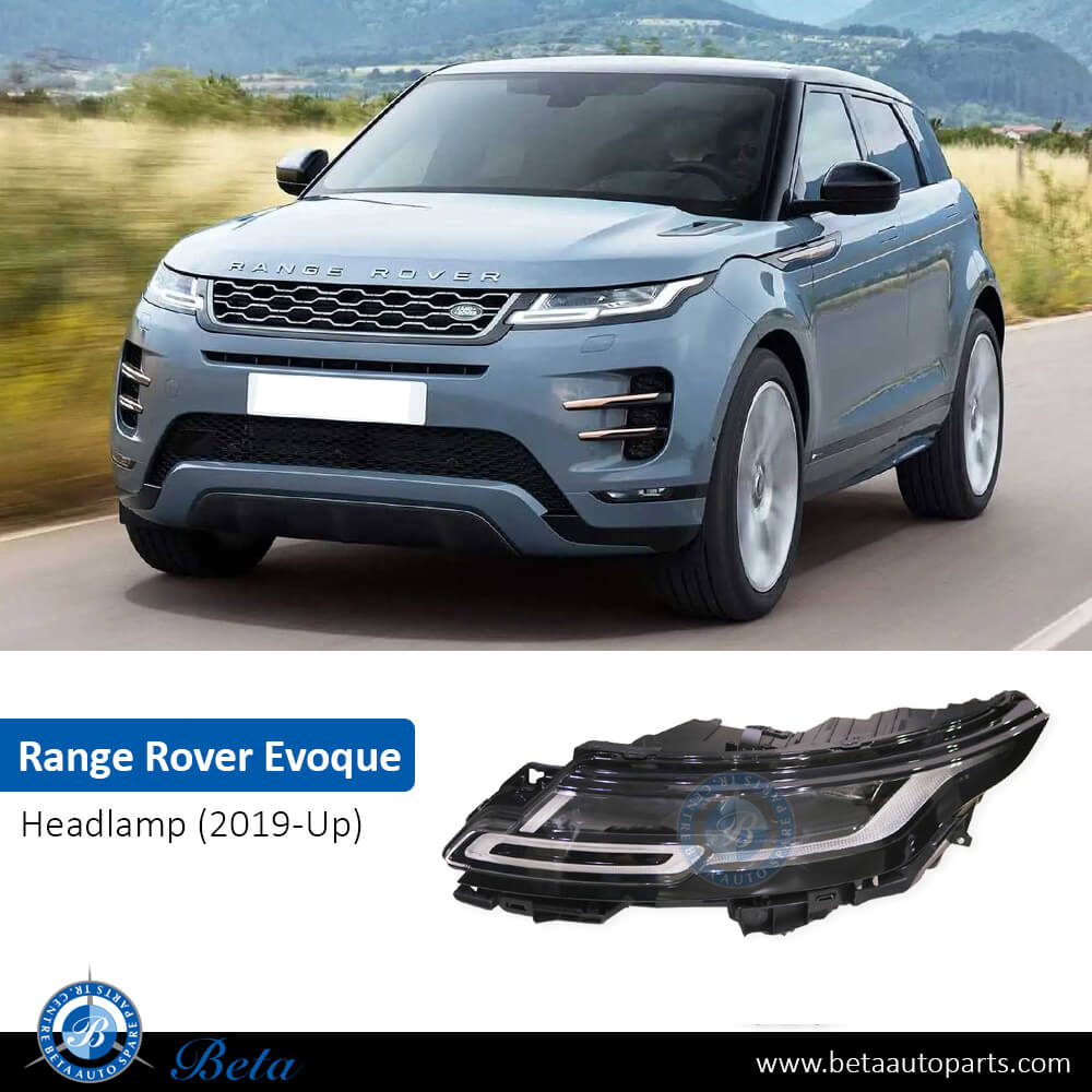 Range Rover Evoque (2019-Up), Headlamp (Left), China, LR135969 / LR135970 / LR159613 / LR170981