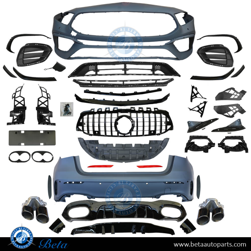 Body Kit AMG A45 look for Hatchback for Mercedes A-Class W177 2019-Up models
