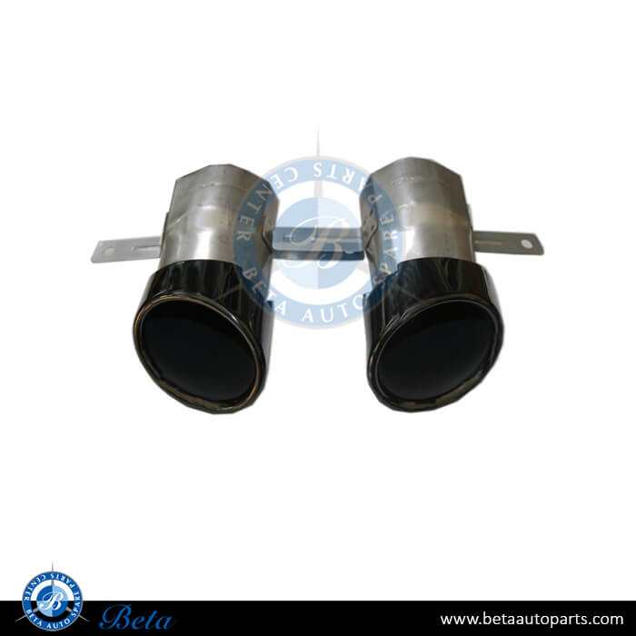 Exhaust Tips AMG A35 Black Color for Mercedes A Class W177 2019-up models, Part Number 1774907700/1774907800