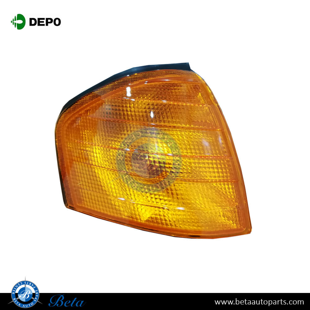 Right Side Corner Lamp Yellow for Mercedes C-Class W202 1994-2000 models