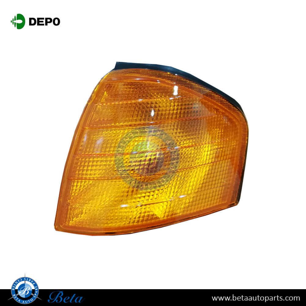 Left Side Corner Lamp Yellow for Mercedes C-Class W202 1994-2000 models