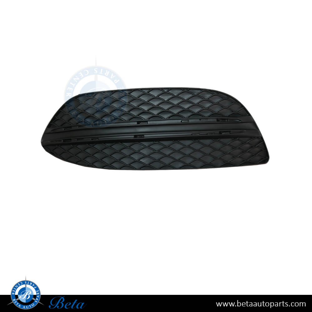 Right Side Front Bumper Lower Grille with Moulding Type for Mercedes C-Class W205 Avantgarde 2015-2018 models, Part Number 2058851223