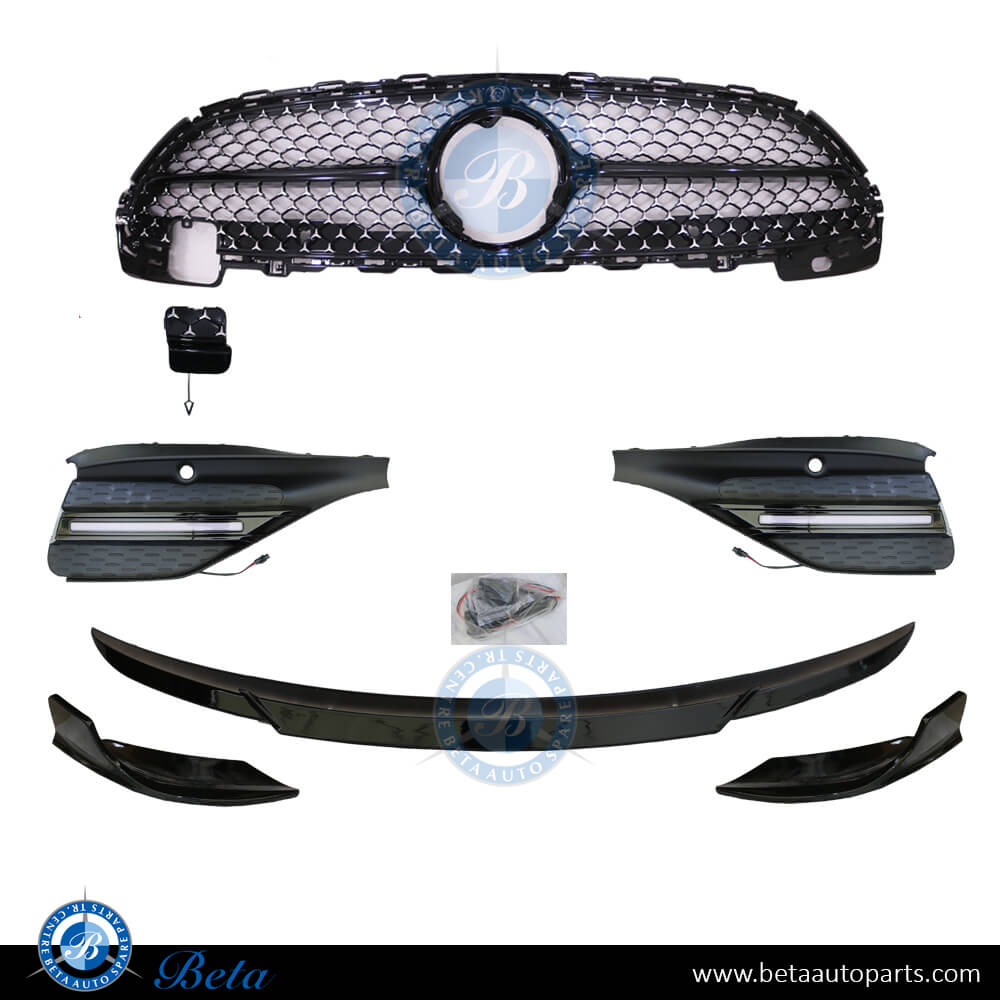 Spoiler Kit BBS Look for Mercedes C-Class W206 2022-Up models