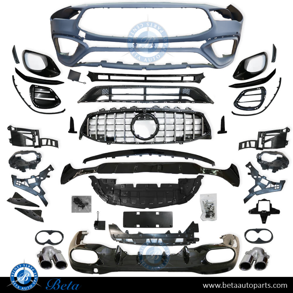 Body Kit AMG CLA45 without Rear Bumper for Mercedes CLA-Class C118 2019-Up models
