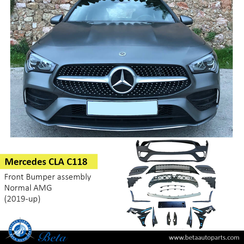 Mercedes CLA-Class C118 (2019-Up), Front Bumper Normal AMG, China, 1188808700