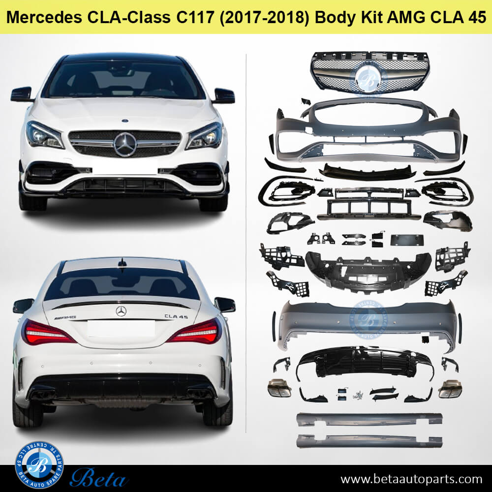 Body Kit AMG CLA45 for Mercedes CLA-Class 2017-2018 models