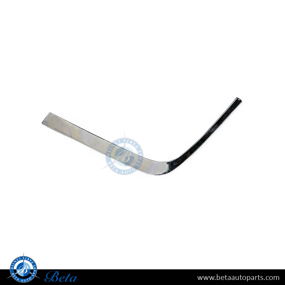 Right Side Front Bumper Chrome Moulding for Mercedes E-Class W210 1996-1999 models, Part Number 2108800636
