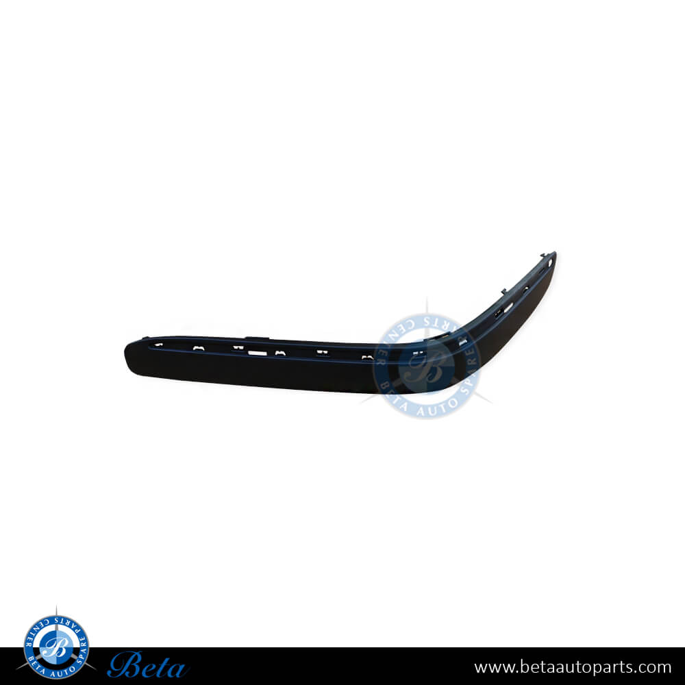 Left Side Front Bumper Strip Elegance for Mercedes E-Class W210 2000-2002 models, Part Number 2108851521