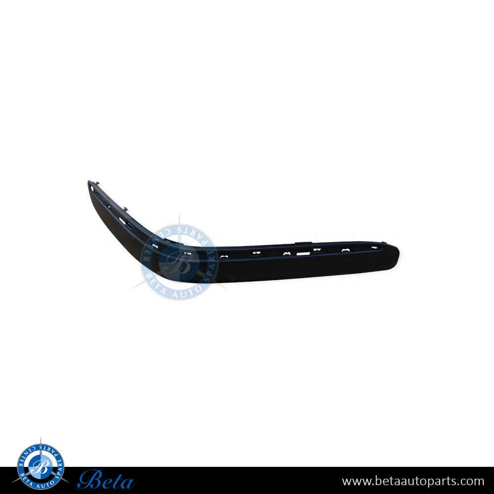 Right Side Front Bumper Strip Elegance for Mercedes E-Class W210 2000-2002 models, Part Number 2108851621