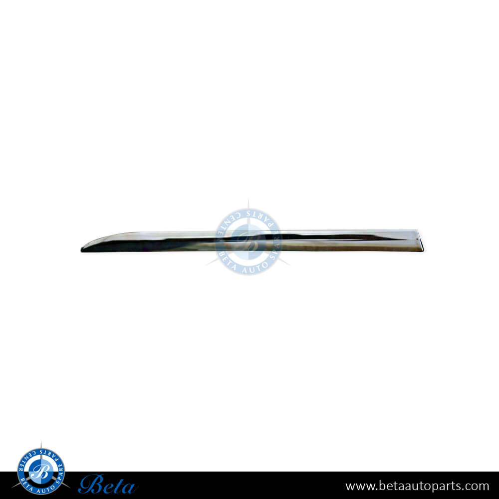 Left Side Fender Lower Chrome Moulding for Mercedes E-Class W212 2014-2016 models, Part Number 2126904382