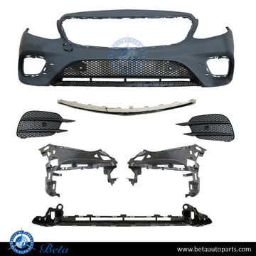 Mercedes E-Class W213 (2017-2020), Front Bumper Normal AMG with PDC, C ...