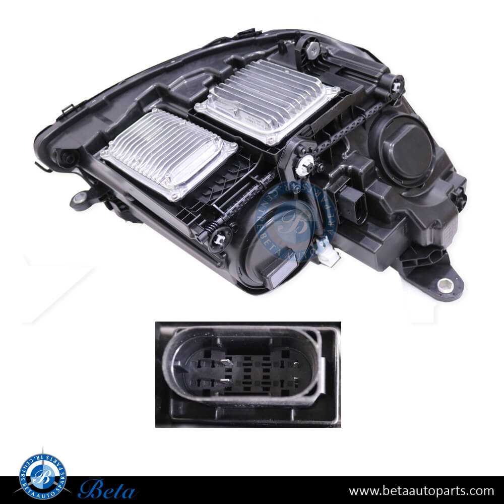 Headlamp Upgrade from Static LED to 2021 Dynamic LED for Mercedes E-Class W213 2017-Up models, Part Number 2139066501 / 2139066601