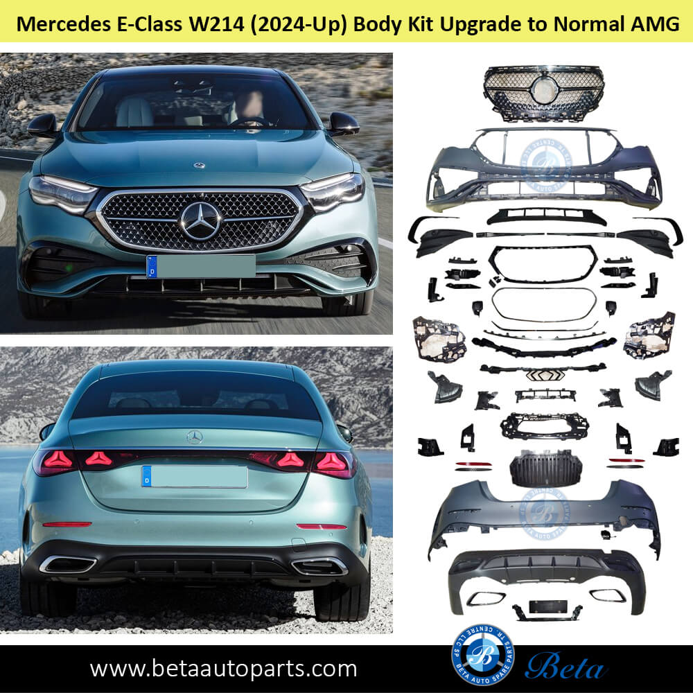 Body Kit Upgrade to Normal AMG for Mercedes E-Class 2024-Up models