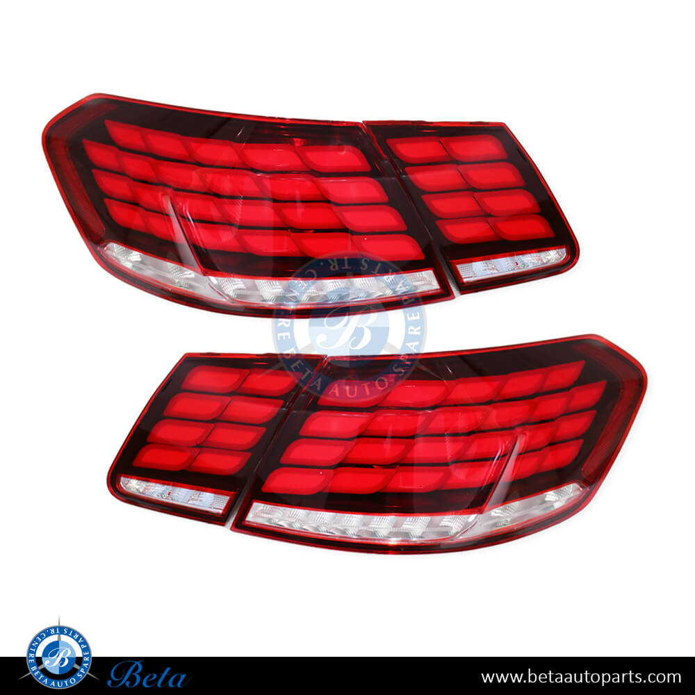 Tail Lamps Upgrade to C217 2018 Look for Mercedes E-Class W212 2014-2016 models