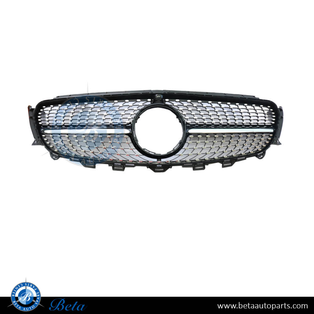 Grille Diamond Look with Camera Hole for Mercedes E-Class W238 2017-up models, Part Number 2388881400