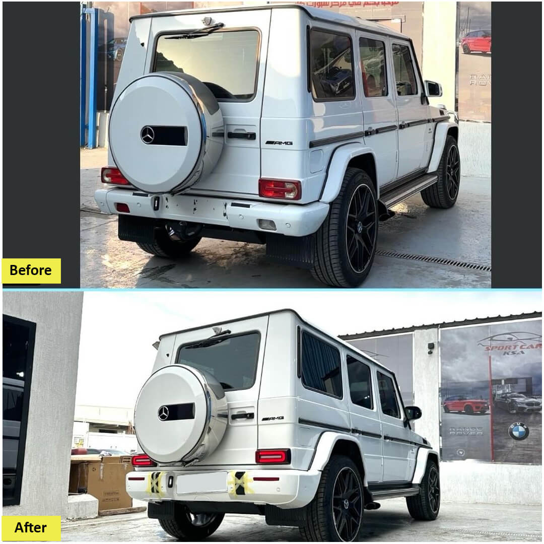 Mercedes G-Class W463 (2007-2017), Body Kit Conversion Upgrade to 2018 AMG G63 Look with Hood with Fenders, China, 4638853A25