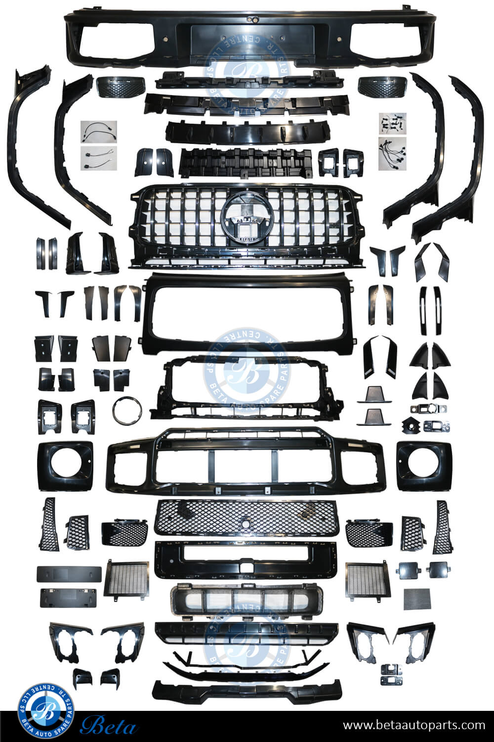 Body Kit BBS Look for Mercedes G-Class W465 2025-up models