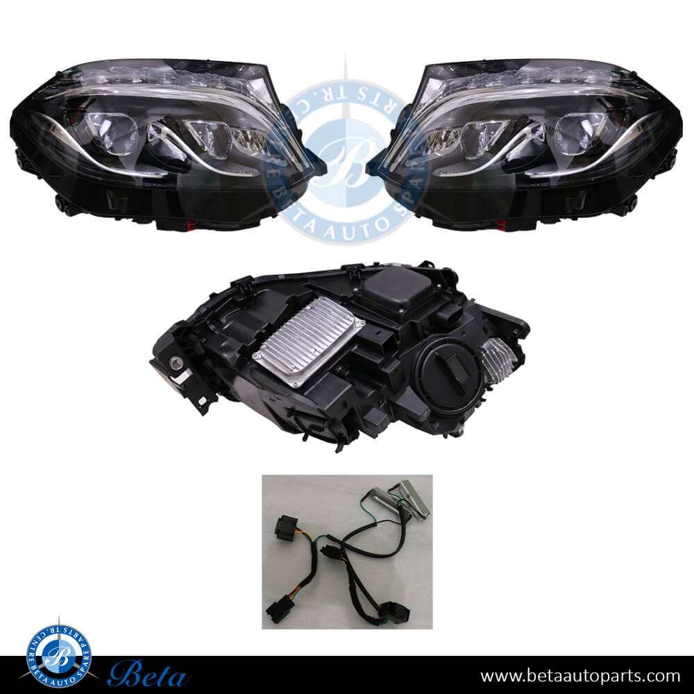 Mercedes GL-Class X166 (2013-2015), Body Kit Conversion Upgrade to 2016 AMG GLS63 Look, China