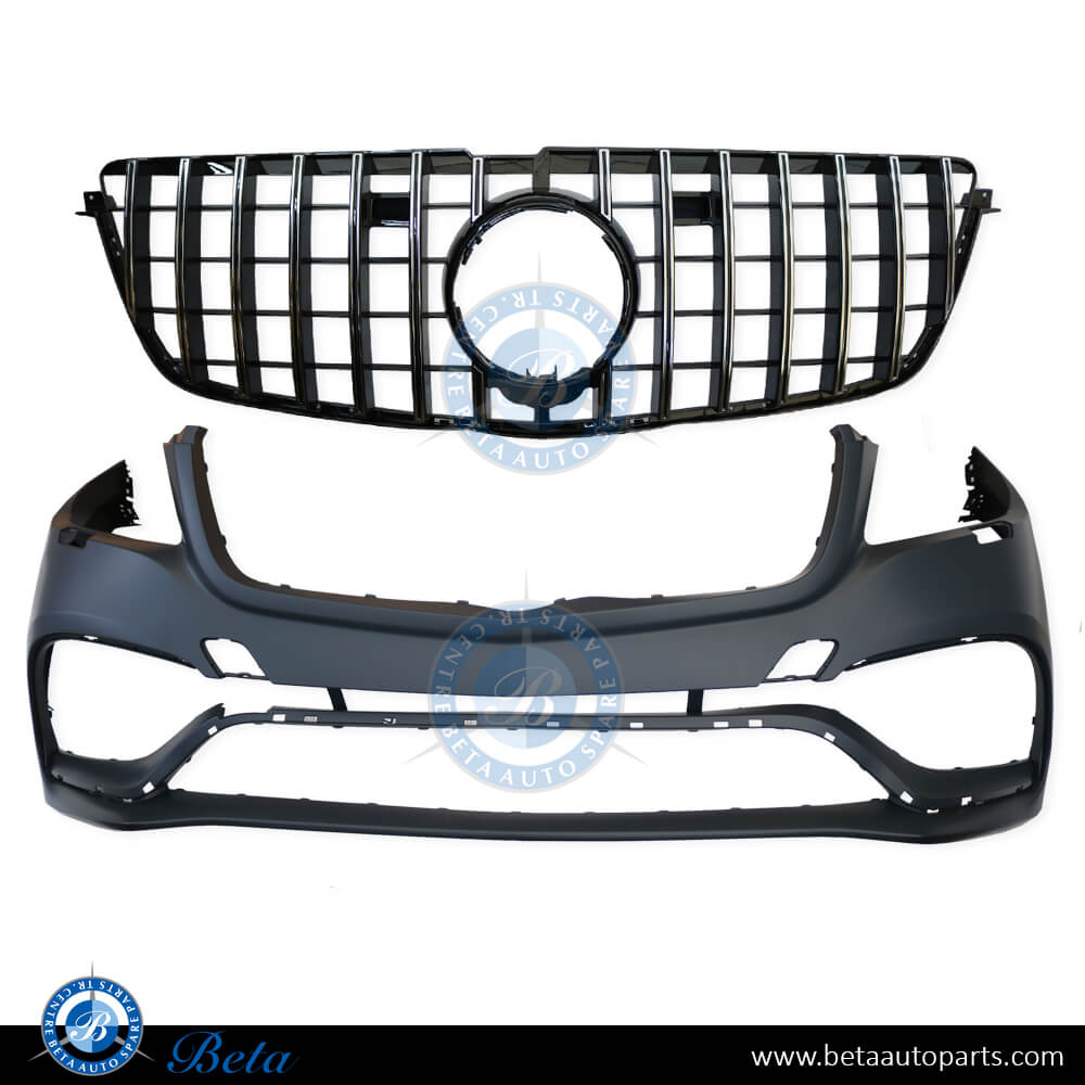 Mercedes GL-Class X166 (2013-2015), Body Kit Upgrade To 2016 AMG GLS63 Look, China, 1668851A40