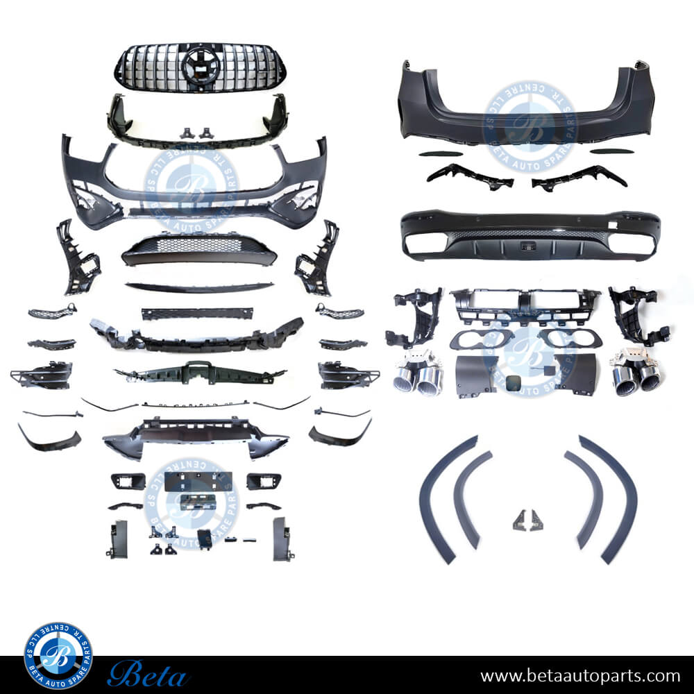 Mercedes GLE-Class W167 Body Kit AMG GLE53 Look 2024 – Beta Auto Spare ...