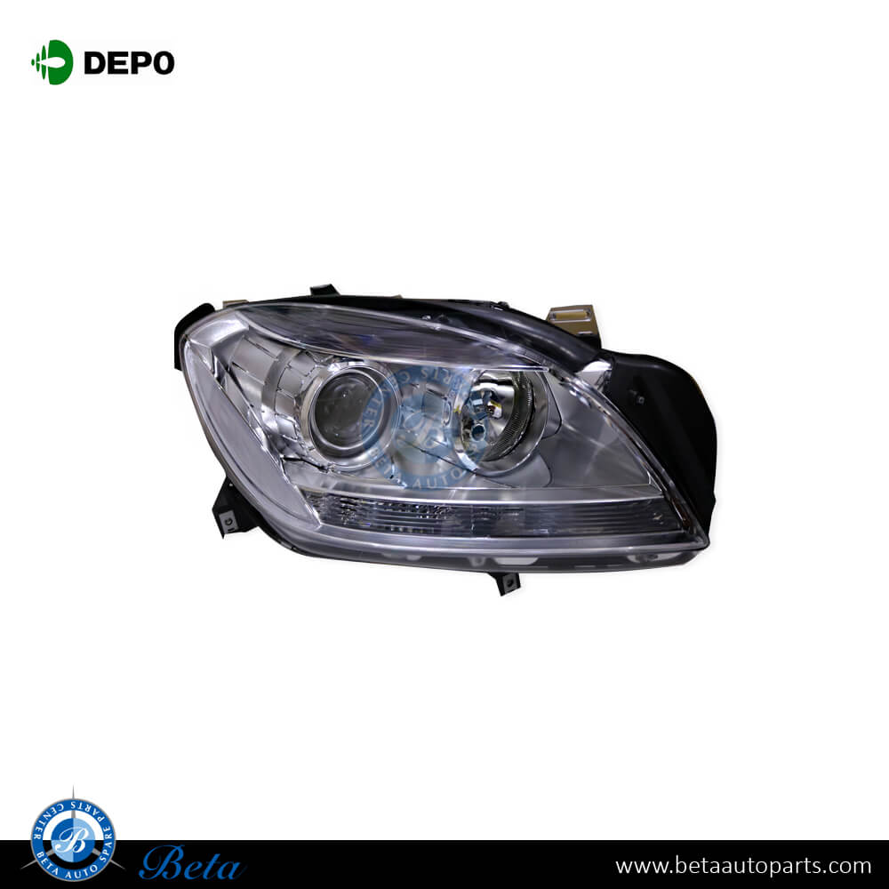 Right Side Headlamp for Mercedes ML-Class W166 2012-2014 models, Part Number 1668206759 / 1668204759 /1668208461 / 1668200261