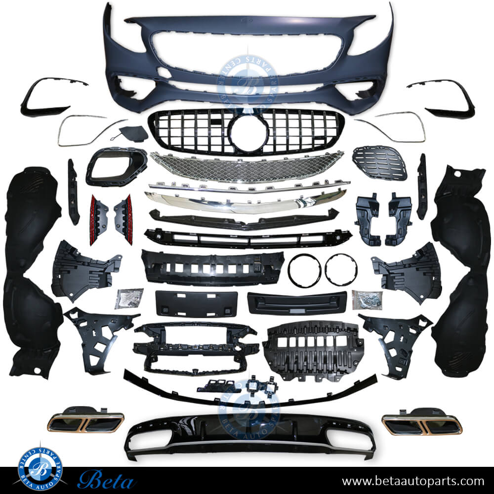 Body Kit Upgrade to S65 look for Mercedes S-Class Coupe C217 2014-2020 models