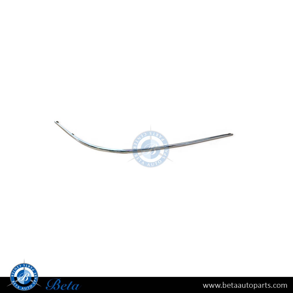 Right Side Front Bumper Chrome Moulding for Mercedes S-Class W220 1999-2005 models, Part Number 2208850274